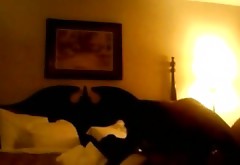 Amateur Indian couple is having passionate missionary style sex in the hotel room