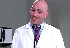 Doctor Johnny Sins gives her wet pussy a in-depth exam