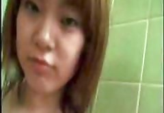 Asian Teen From Japan Take A Hot Shower