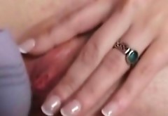 Amateur Blonde Teen Pussy Dildo Fuck to Orgasm