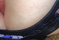 Titfuck in Sports Bra and Cum on Huge Tits