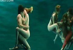 Evan Rachel Wood Totally Naked Underwater