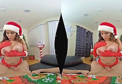 Missy Martinez wears a Christmas outfit while being shagg Any Porn