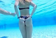 underwater teen bikini compilation part 1