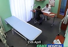 FakeHospital Sexy patient likes it from behind with her new doctor