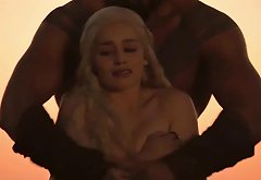 Emilia Clarke Real Explicit Sex Scenes Daenerys Targaryen and Khal Drogo Ga