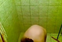 Hidden cam takes on video sexy body of this chick in the bathroom
