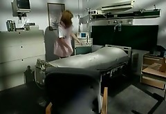 Blonde and brunette nurses wanna please each other's cunts in hospital