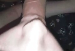 Dildo play then real cock MMMM!!!