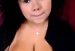 Big Slut Shows Off Her Big Tits