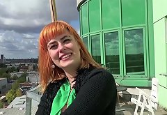 GERMAN SCOUT REDHEAD TEEN KYLIE GET FUCK AT PUBLIC CASTING