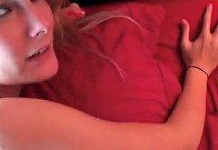 Cheating girlfriend creampied by total stranger at home