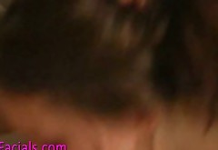 Dirty Czech slut is blowing hard stick working her mouth hard