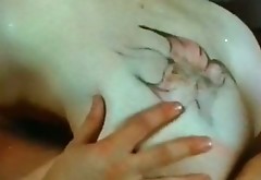 Milk skinned tattooed blonde MILF gets impaled doggystyle