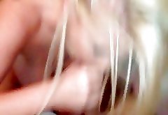BLONDE HOOKER KNOWS HOW TO SUCK AND SWALLOW