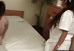 Busty nurse wants to ride cock