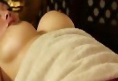 fetching busty babes in secret massage saloon