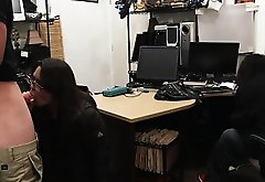 Couple bitches try to steal and banged by nasty pawn man
