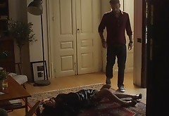 Spontaneous passionate sex in the floor