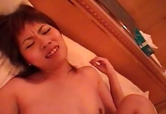 Dude bangs Eri Aizawa missionary style on the POV sex clip