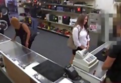 Sexy girl gets to be fucked hard by the seller