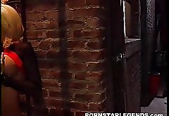 Bigtits hooker fucked in the ass in back alley