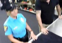 Bitch Police Officer Rents Her Hot Body