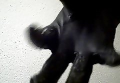 NEW: CBT with vampire gloves and spanking cock