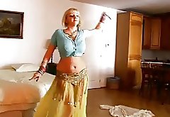 Busty Belly Dancer MILF Strips - Ameman