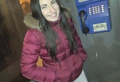 Beauty picked up to get fucked in his apartment