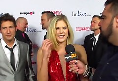 Worst Thing Used As Lube? 2015 AVN Red Carpet Interviews PornhubTV