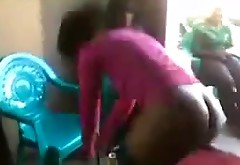 South African Stripper with big booty showing talent