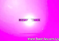 Step Moms Teach Sex - Step Mom and daughter tag team boyfriend