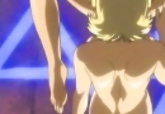 Naked hentai girls fucking in a sex ritual