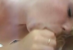 X-rated porn video of mouth fucking action featuring blonde wench Cherie
