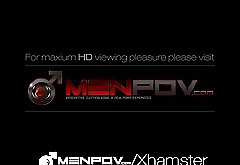 HD - MenPOV Cute guys fuck in front of mirror