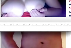 Webcam huge boobs with cum