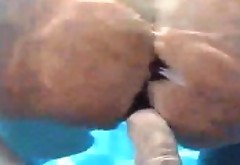 Fucking a hot chick in the pool - POV