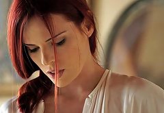 Breathtaking redhead with a flawless body fingers solo Any Porn