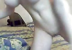 Russian busty webcam girl show