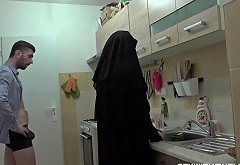 Hairy Muslim Wife Was Punished By Hard Sex