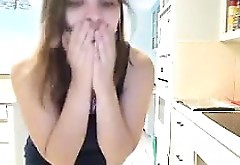 Cute Cam Girl Rubs One Out And Showers