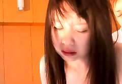Busty Japanese lingerie model Aika gets fucked by her boss