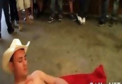 College Boy Takes First Cock