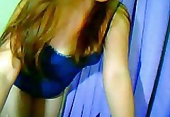 Very cute asian girl on webcam