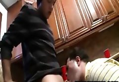 Frat Boy Hunk Sucking Cock And Getting A Facial