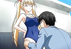 Crazy campus anime video with uncensored big tits scenes