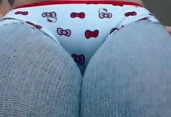 Sexy Bubble butt teen