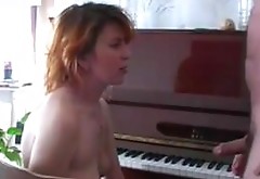 Russian Redhead Mom Helen with Lover