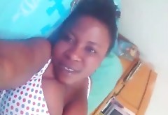 Susan 23 from Ghana teasing me on cam
